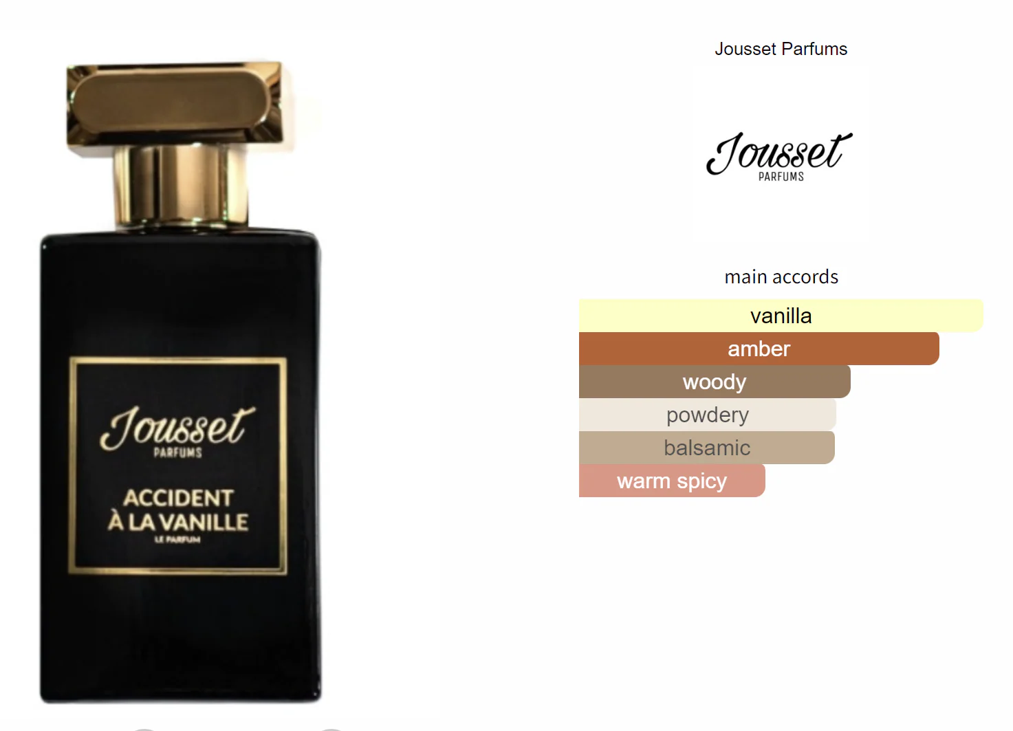 Accident À La Vanille Jousset Parfums Extrait De Parfum Sample - Image 3