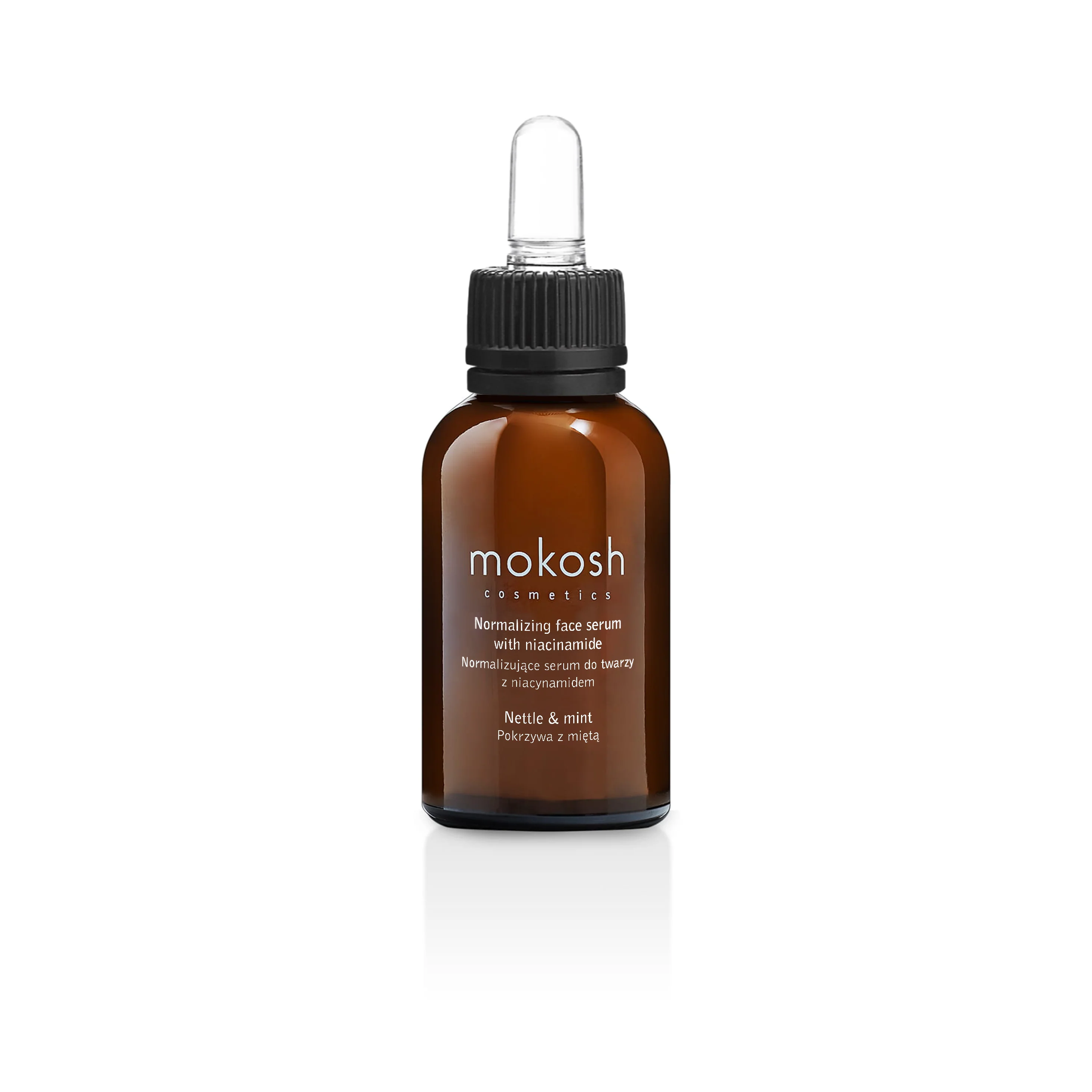 Mokann Ansiktsserum med Niacinamid Brennesle og Mynte 30ml
