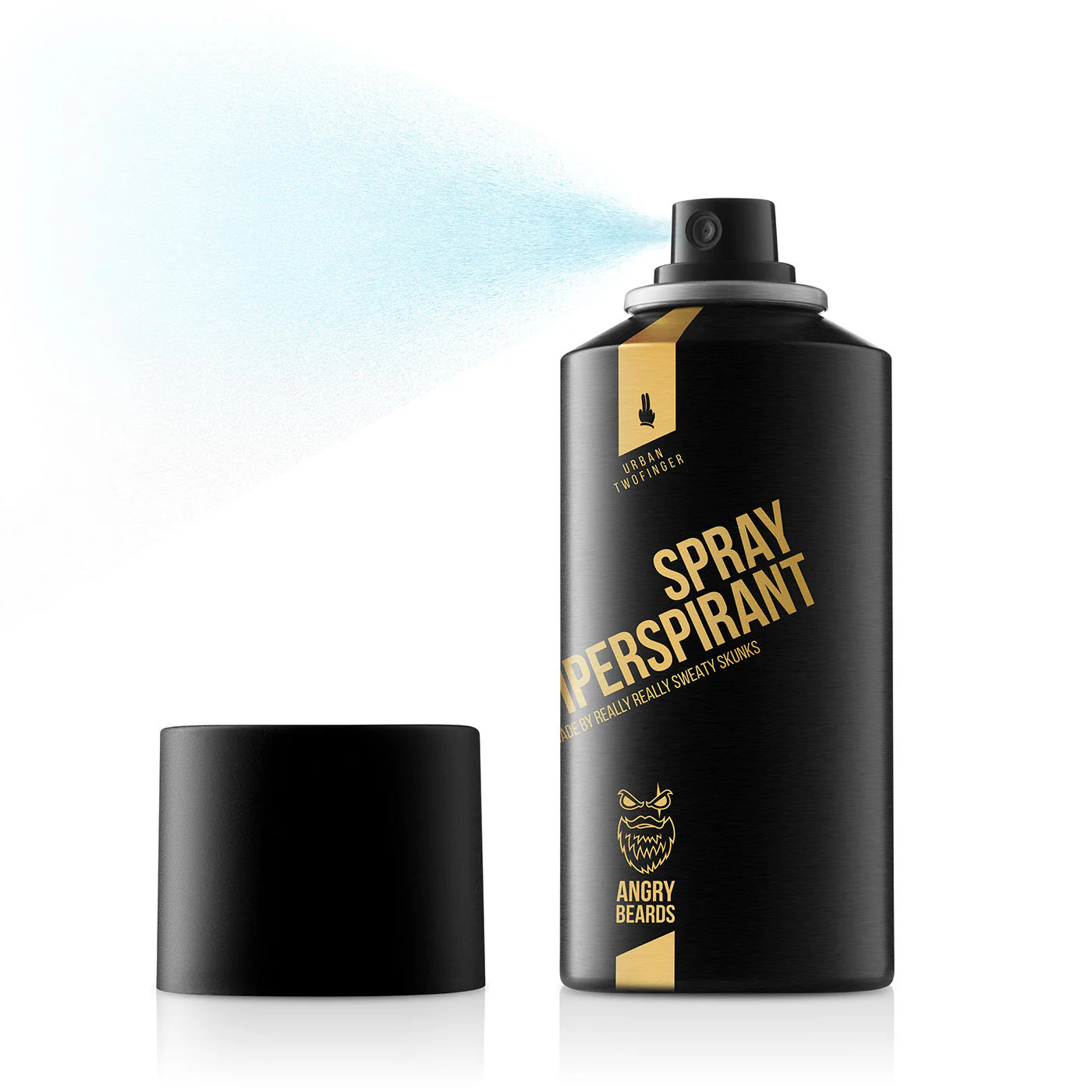 Angry Beards Antiperspirant Spray Urban TwoFinger 150ml - Image 3