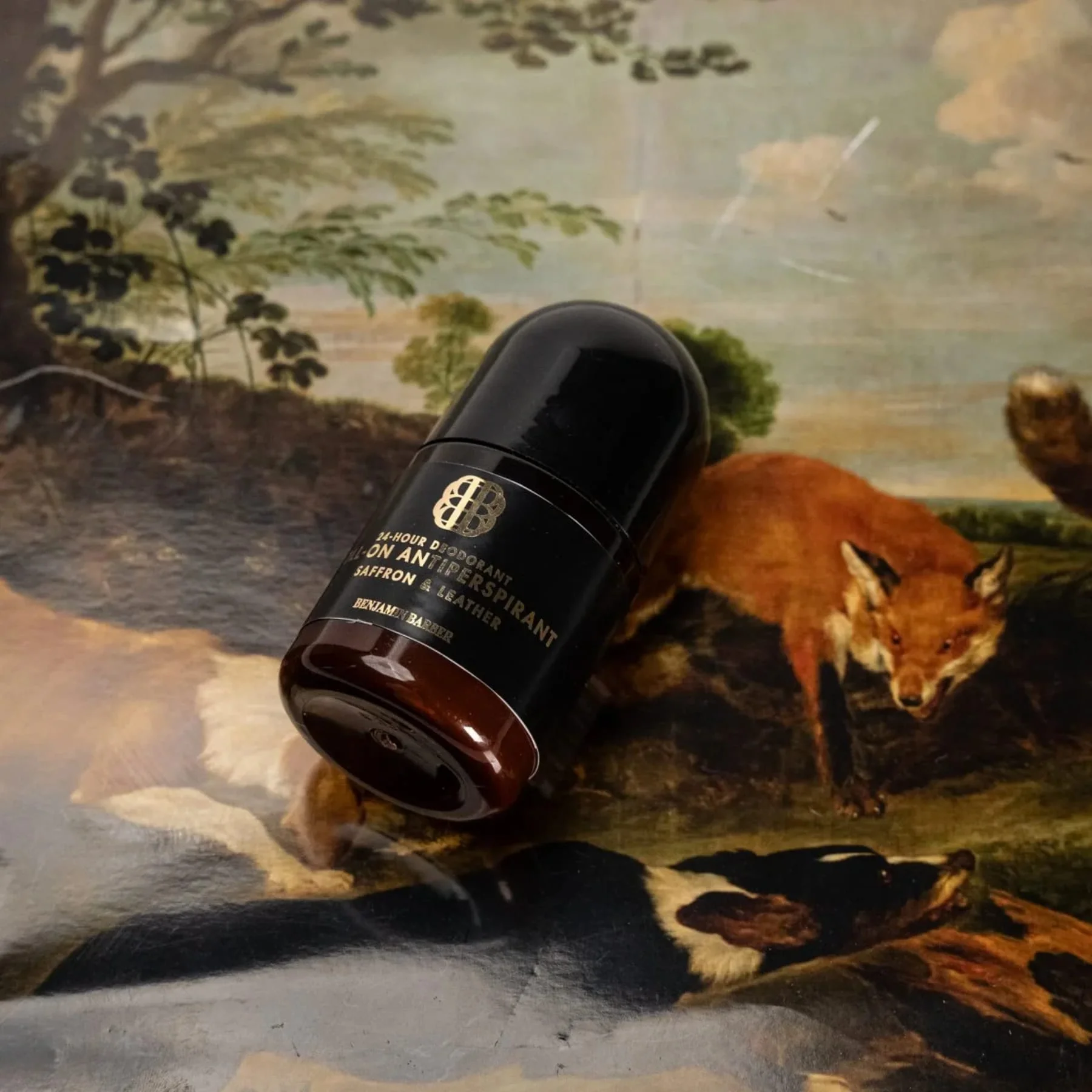Benjamin Barber Antiperspirant Saffron & Leather 75ml - Image 5