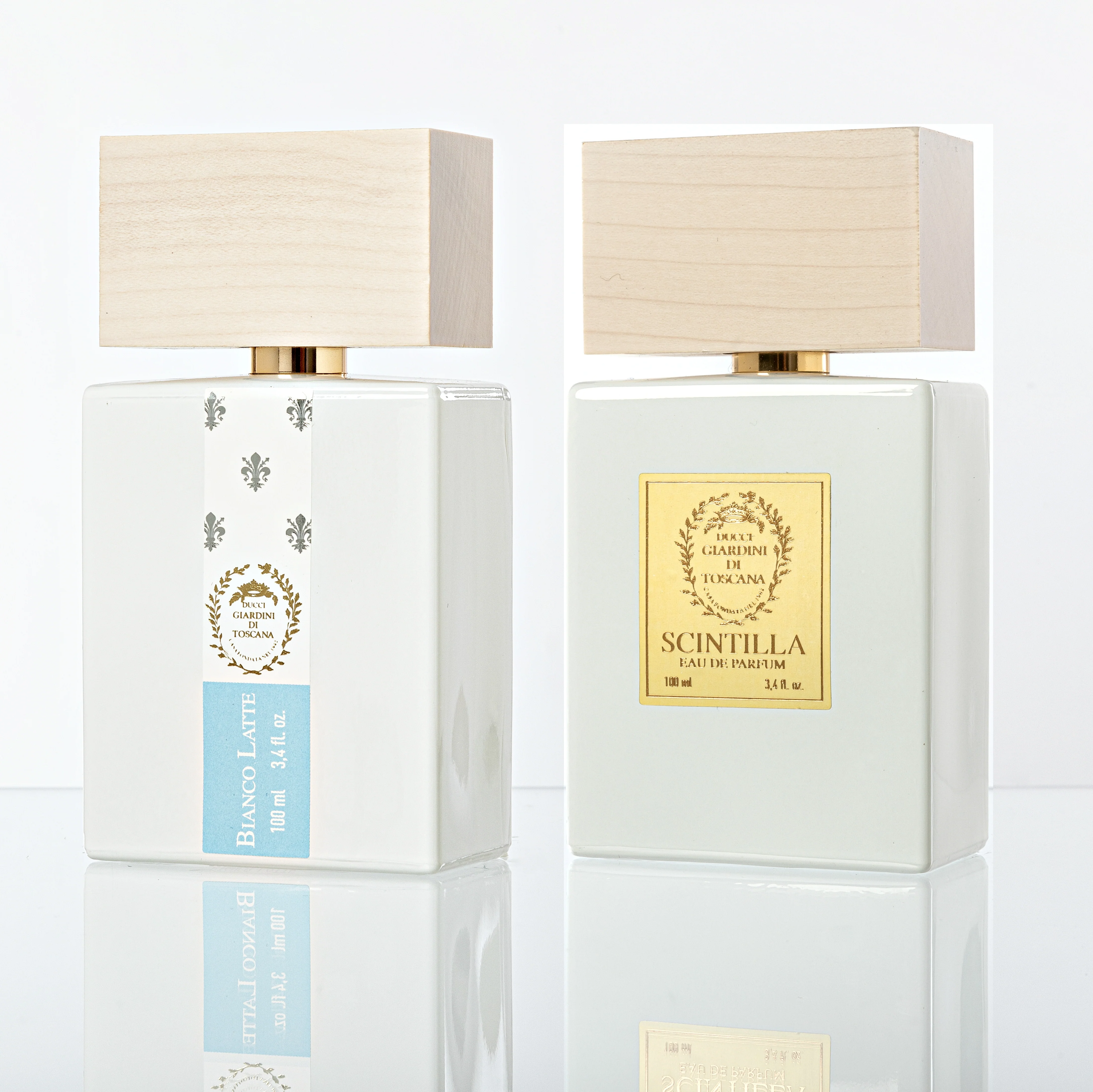 Bianco Latte & Scintilla Eau de Parfum Giardini di Toscana 2x100ml