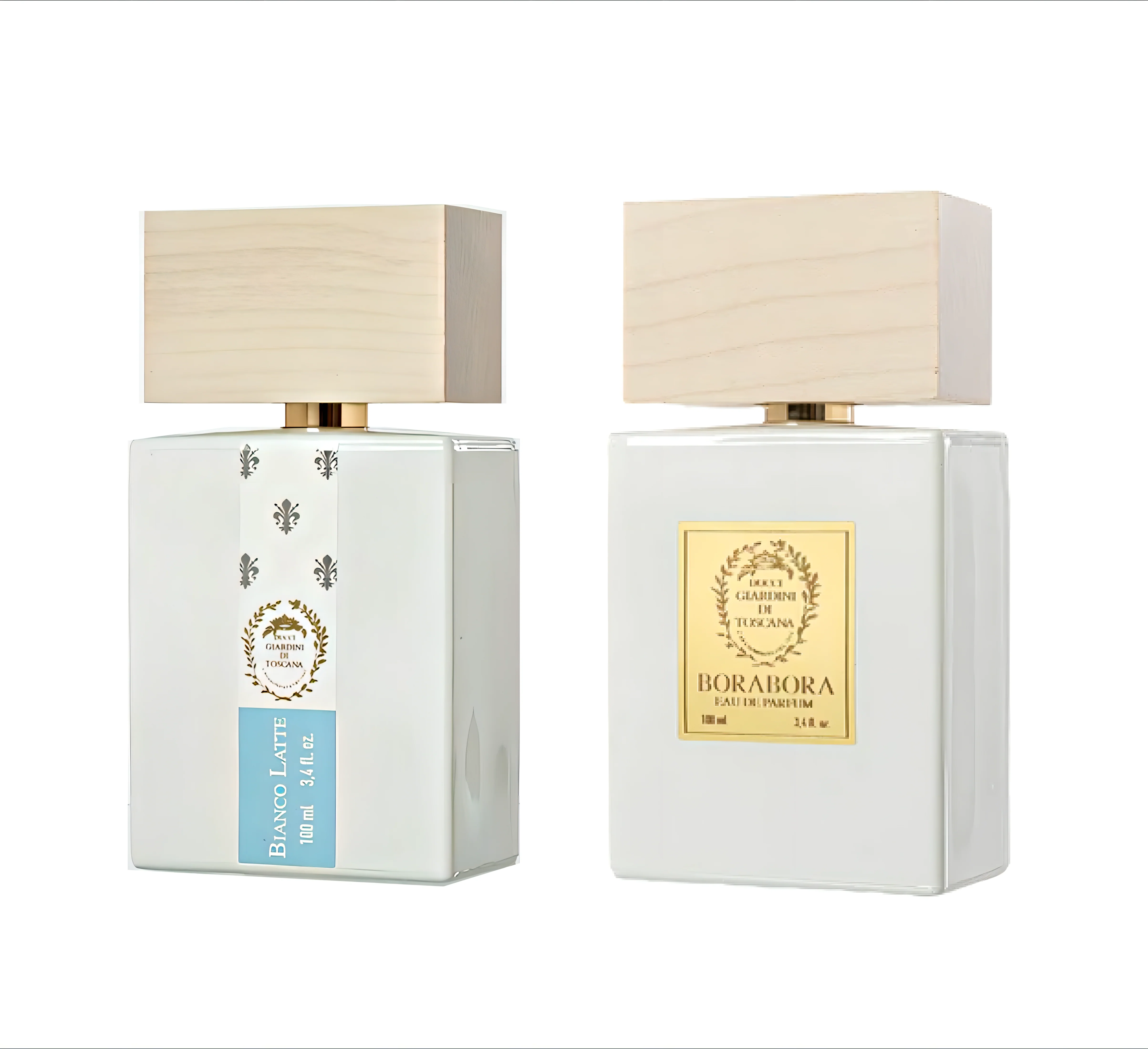 Bianco Latte & Borabora Eau de Parfum Giardini di Toscana 2x100ml