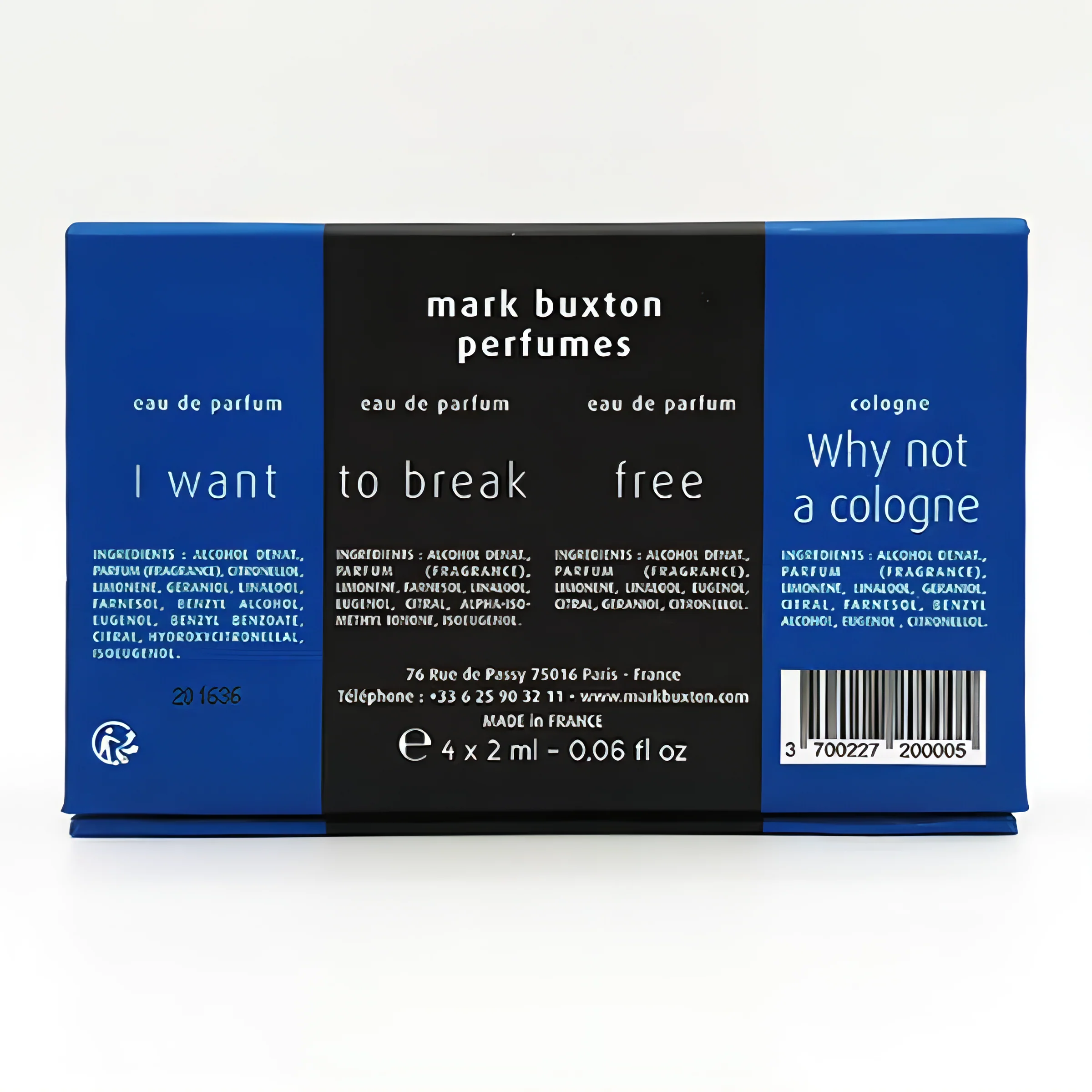 Mark Buxton Parfymer - The Freedom Collection Discpvery Sett 4x2ml - Image 3