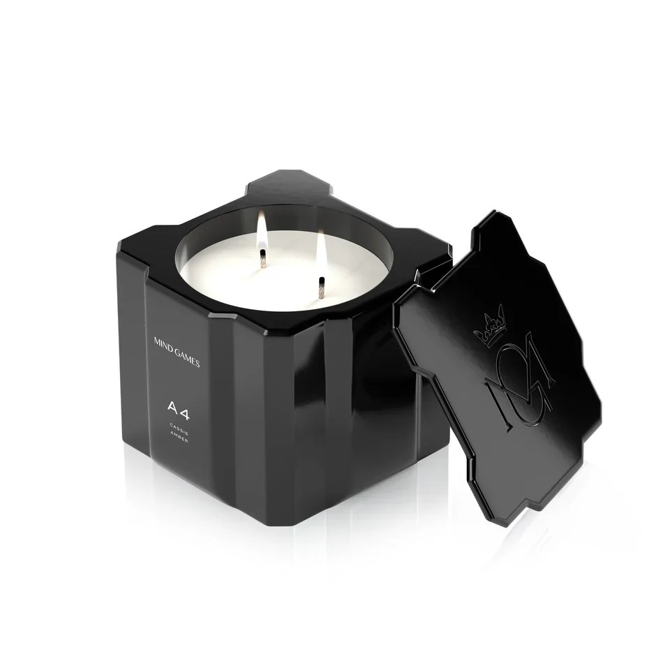 Mind Games A4 Cassis Amber 10oz Luxury Candle 283g