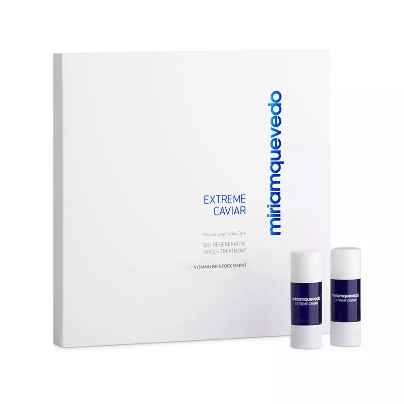 Miriam Quevedo Extreme Caviar Bio-Regenerative Hair Shock Treatment Vitamin Reinforcement 10x10ml - Image 3