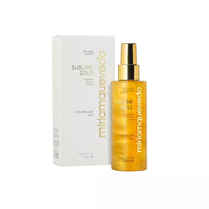 Miriam Quevedo Sublime Gold Ultra-Brilliant Mist 150ml - Image 2