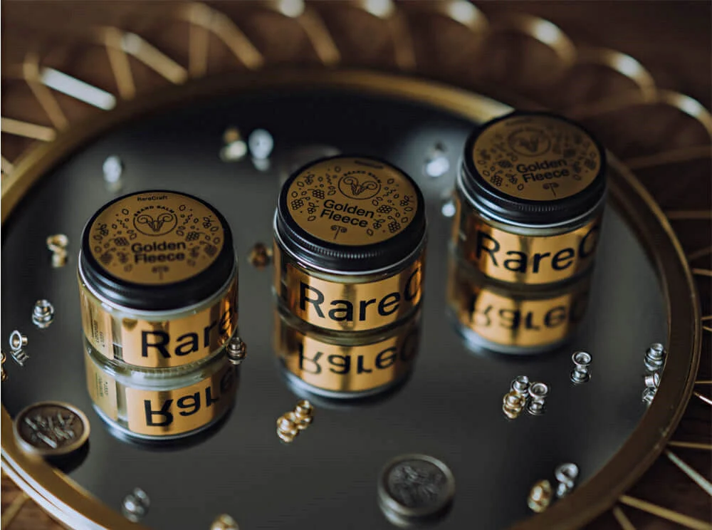 RareCraft Golden Fleece Skjeggbalsam 50ml - Image 5