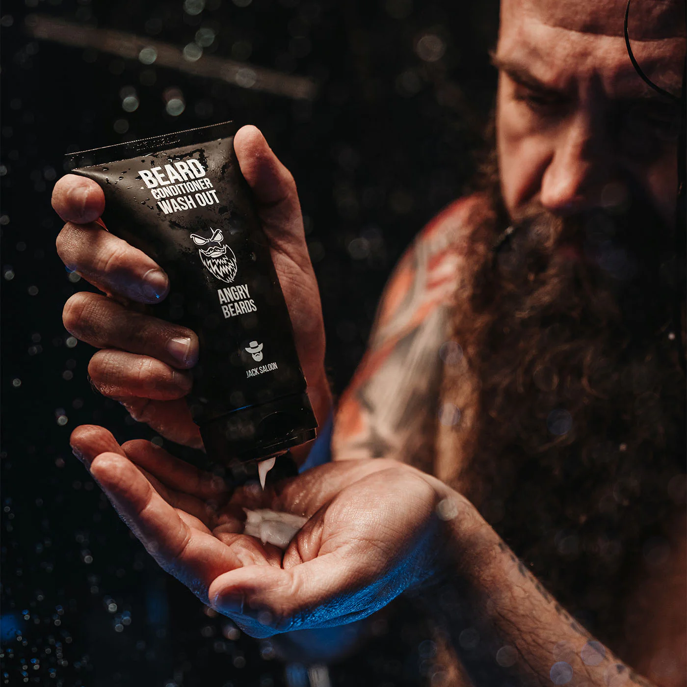 Angry Beards Skjeggbalsam Wash Out Jack Saloon 150ml - Image 4