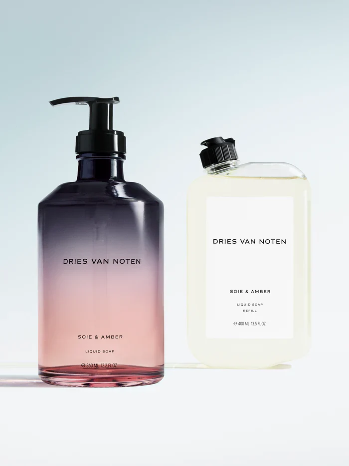 Soie & Amber Dries Van Noten Liquid Soap & Refill - Image 3