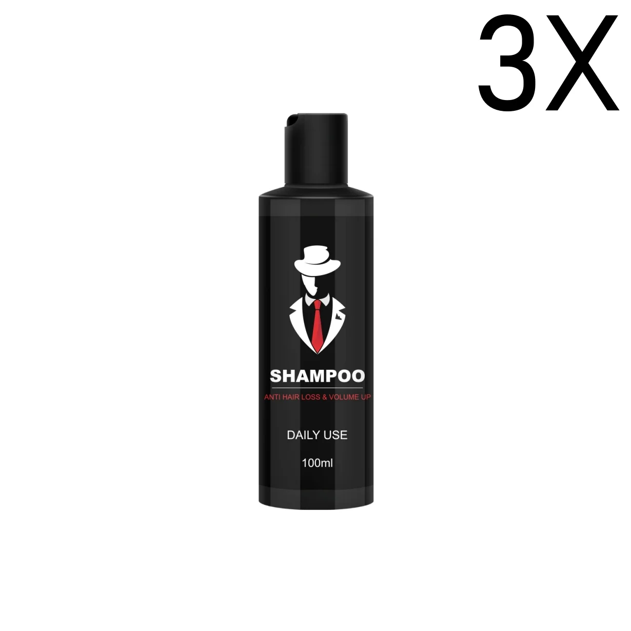 Tuxedo HÄr & Skjegg Anti-HÄrtap og Volum Opp Sjampo 3xstk - Image 6