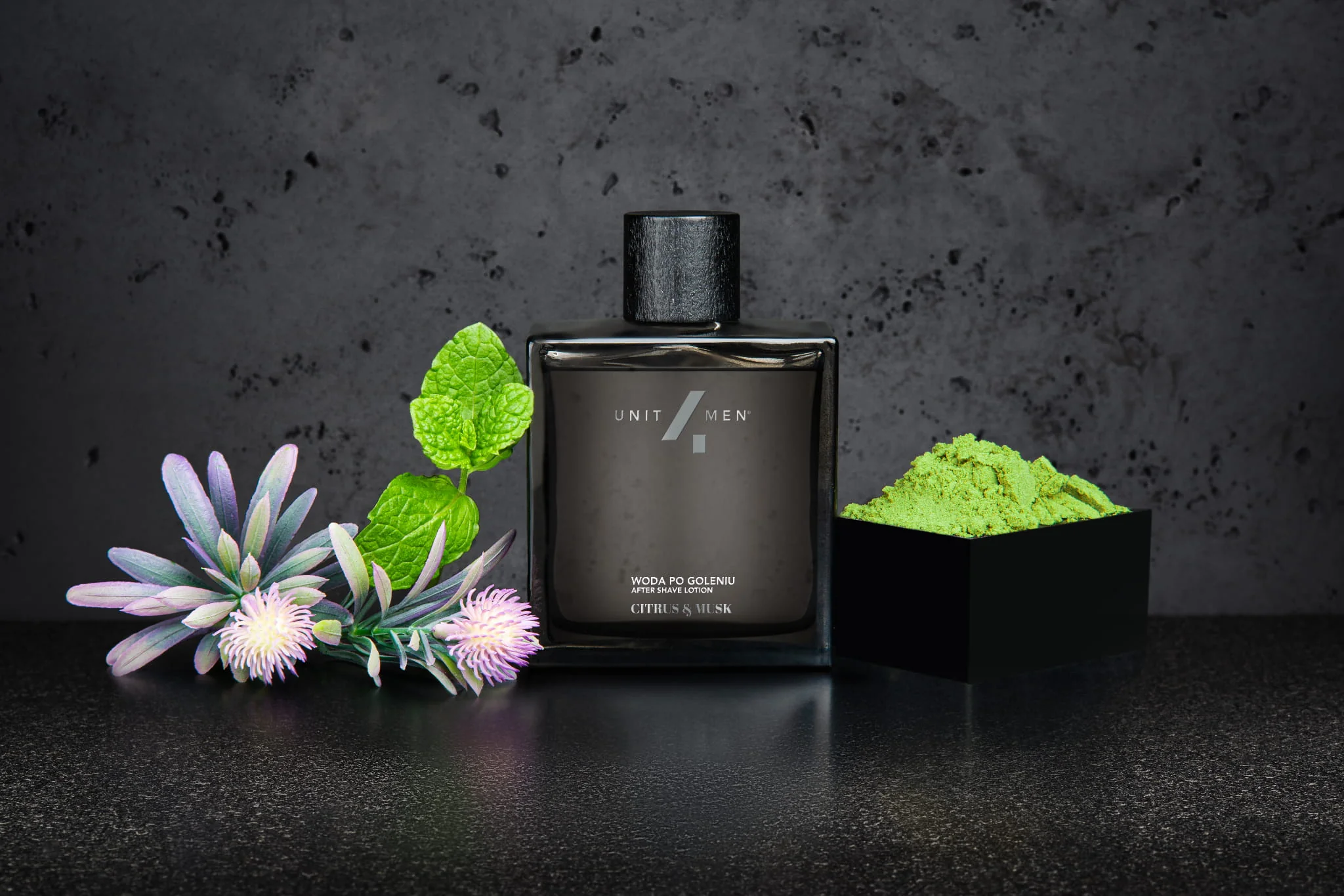 Unit4Men Aftershave Sitrus & Musk 100ml (Alkohol fri) - Image 2
