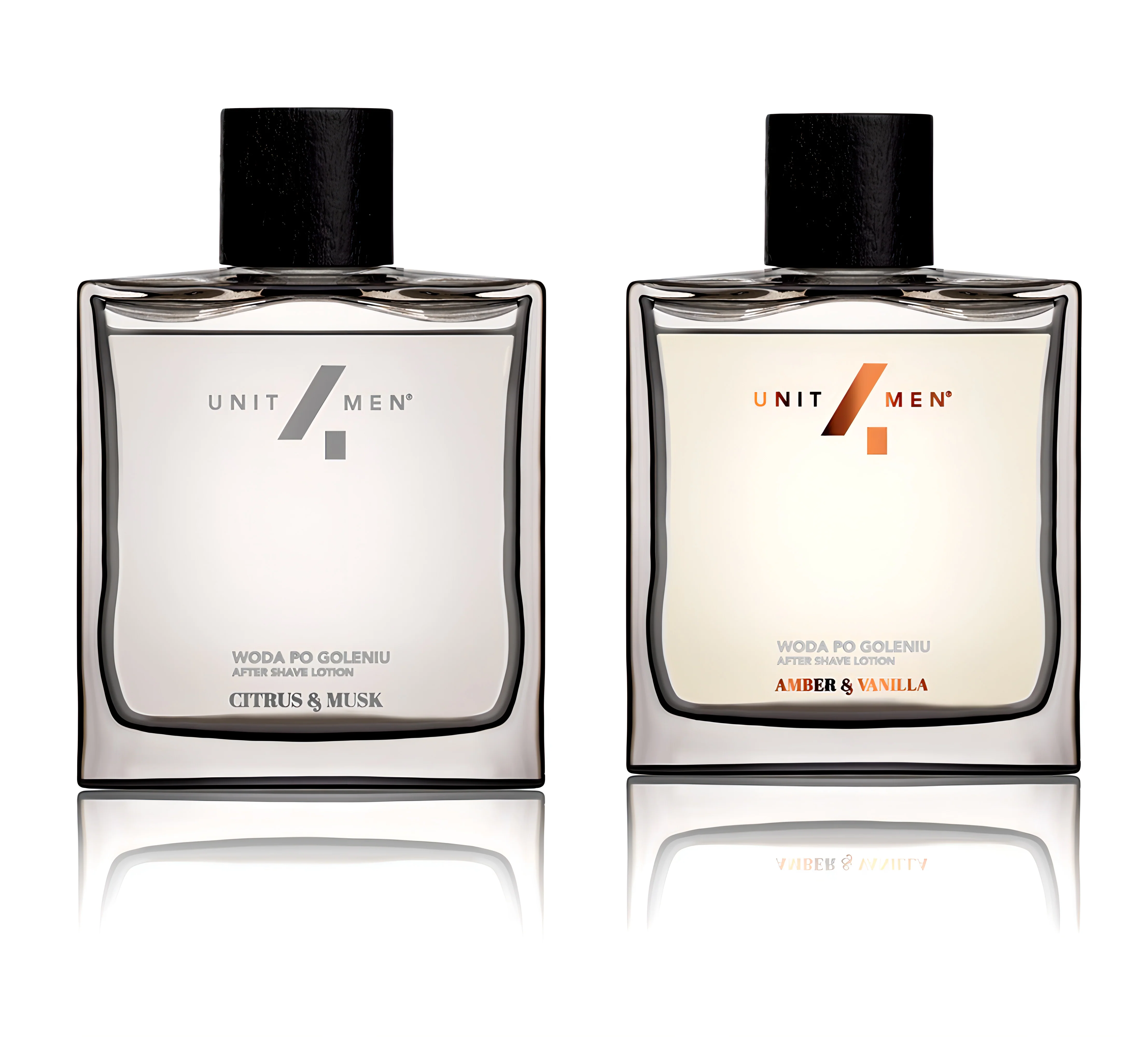 Unit4Men Aftershave Sett 2x100ml (Alkohol fri)