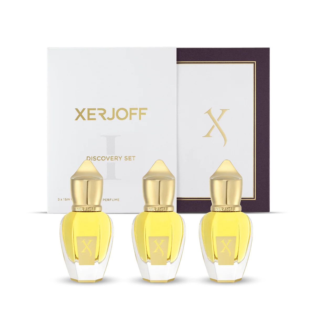 Xerjoff Discovery Set l Cruz del Sur II, Erba Pura, Uden Overdose 3x15ml - Image 4